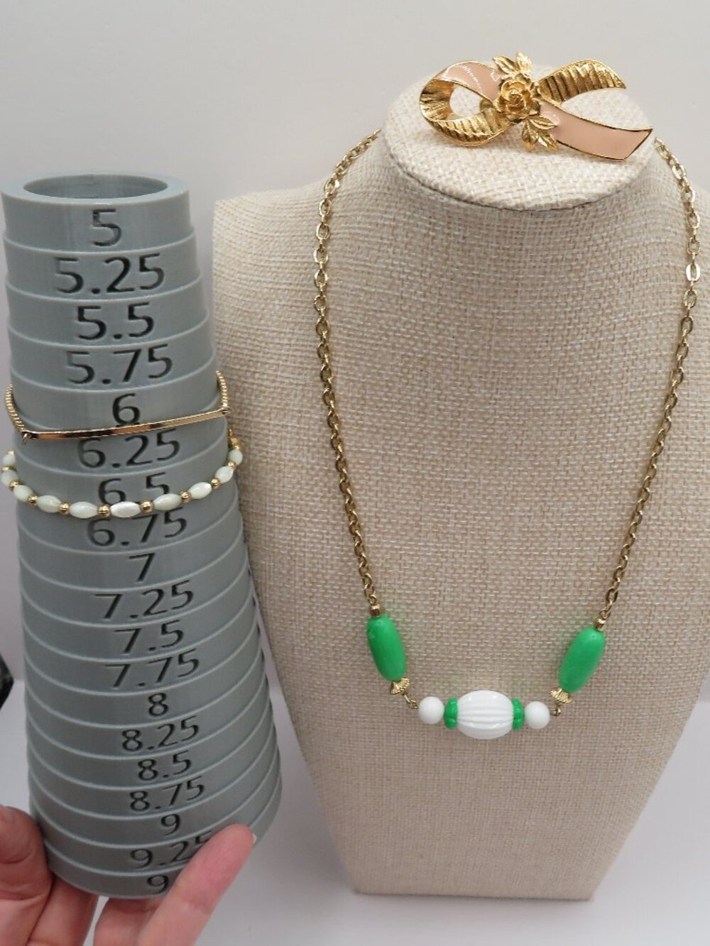 Vintage Avon Mixed Bundle Bracelets Necklace Brooch